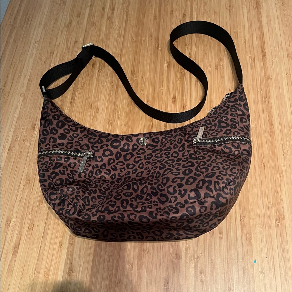 Lululemon Leopard Print Hobo Bag